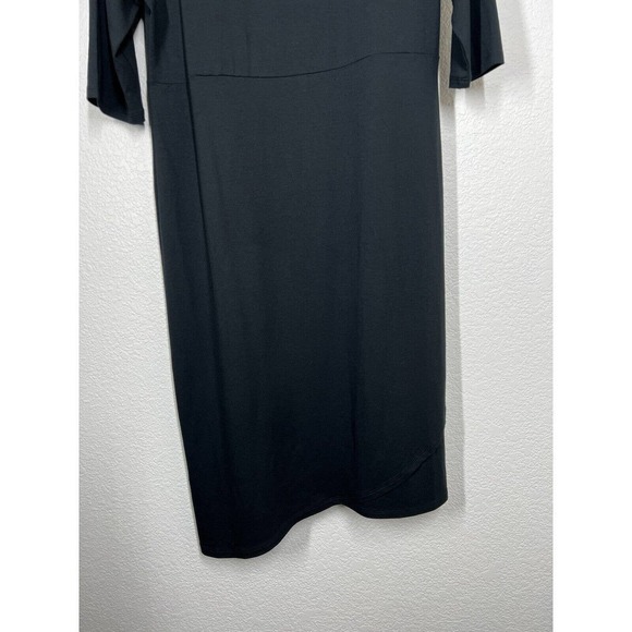 J. Jill Black Wearever Asymmetric Hem Dress - Picture 2 of 5